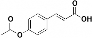 trans-4-Acetoxycinnamic acid