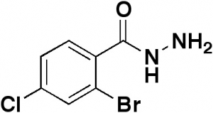 4-Bromo-2-chlorobenzhydrazide